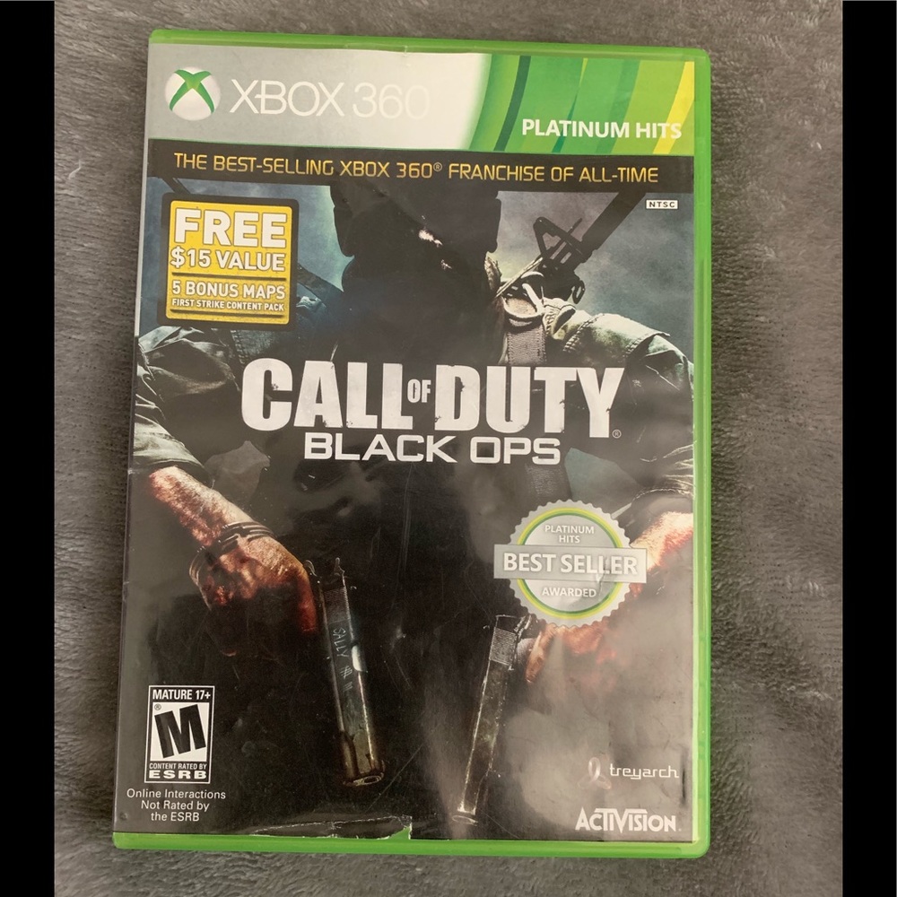 Xbox 360 Call of duty blackops